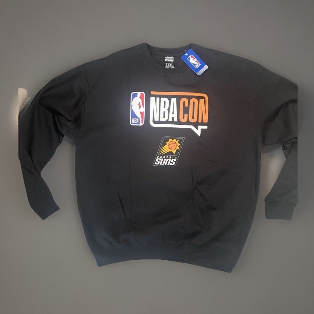 NBA Con Phoenix Suns NBA Double Side Crew Neck Sweatshirt 2XL -New